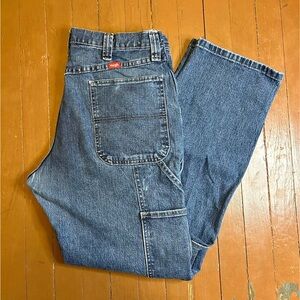 Wrangler Men's Relaxed Fit workwear Denim Jeans - Classic Blue